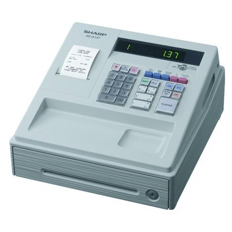 Sharp Cash Register White XE-A137-WH