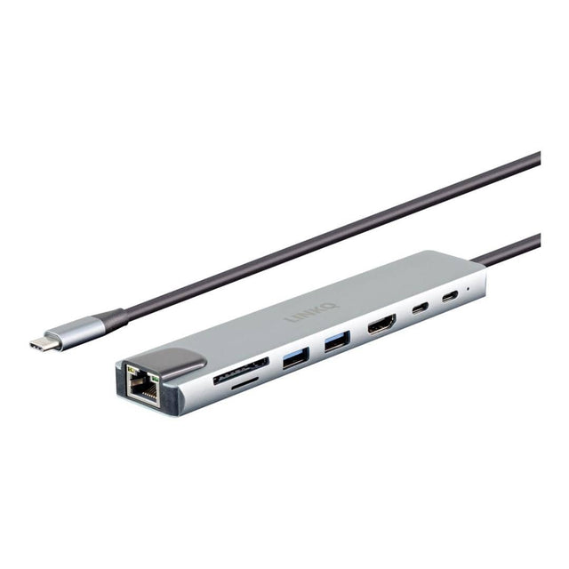 LinkQnet 8-Port HDMI Docking Station XF-UCH25