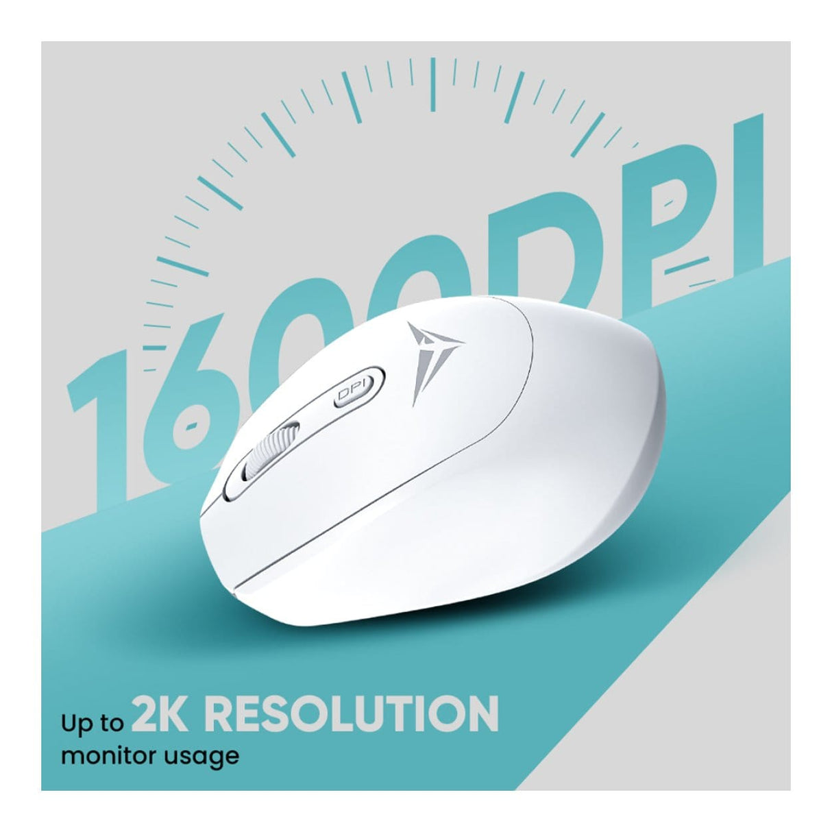 Alcatroz Xplorer Air 3300 Wireless Keyboard and Mouse Combo White XPLORERAIR3300WHT
