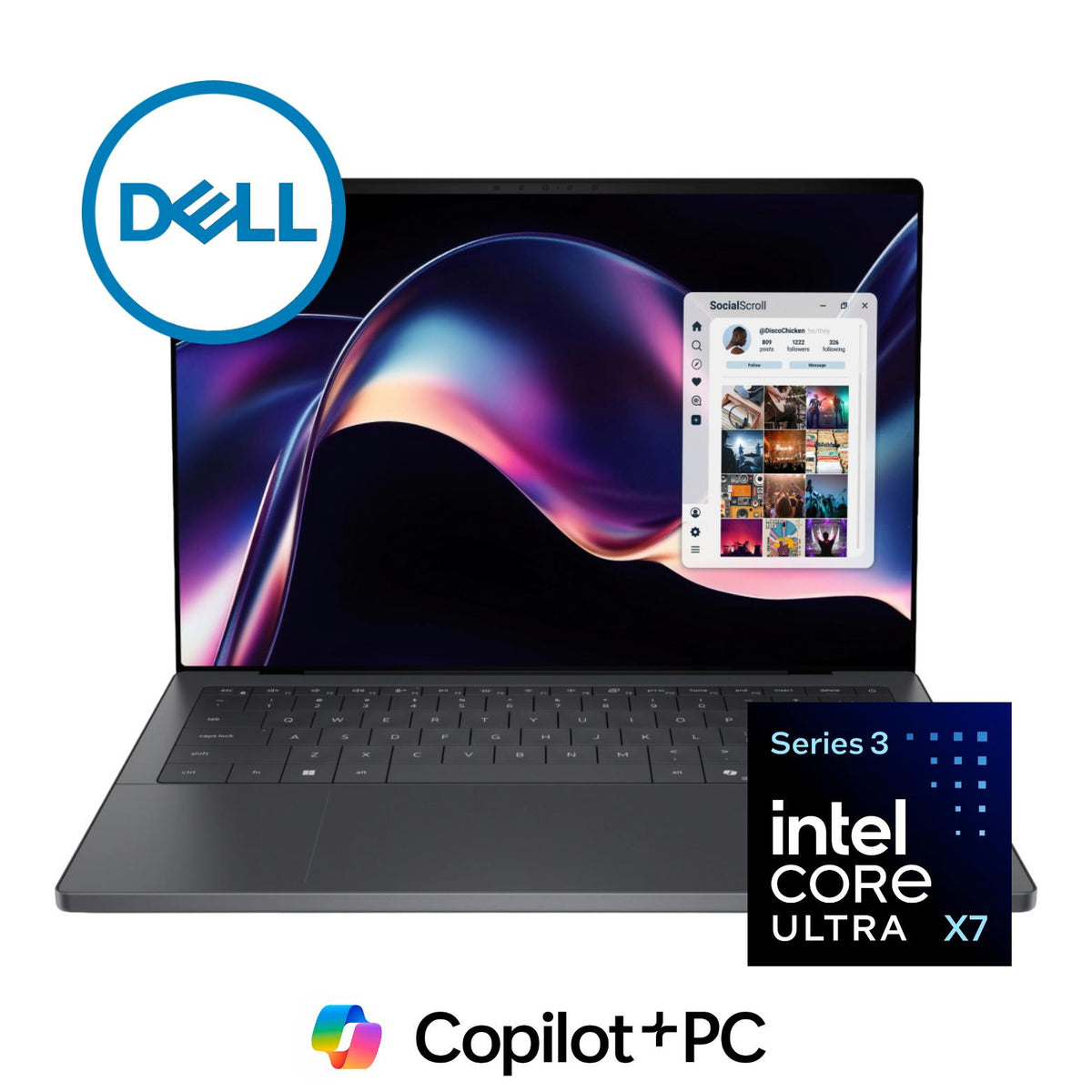 Dell XPS 14 14-inch 2K AI Laptop - Intel Core Ultra X7 358H 1TB SSD 32GB RAM Win 11 Pro