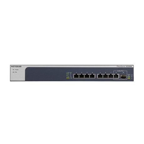 Netgear XS508M 8-port Unmanaged 10G Ethernet Switch Grey/Silver XS508M-100EUS