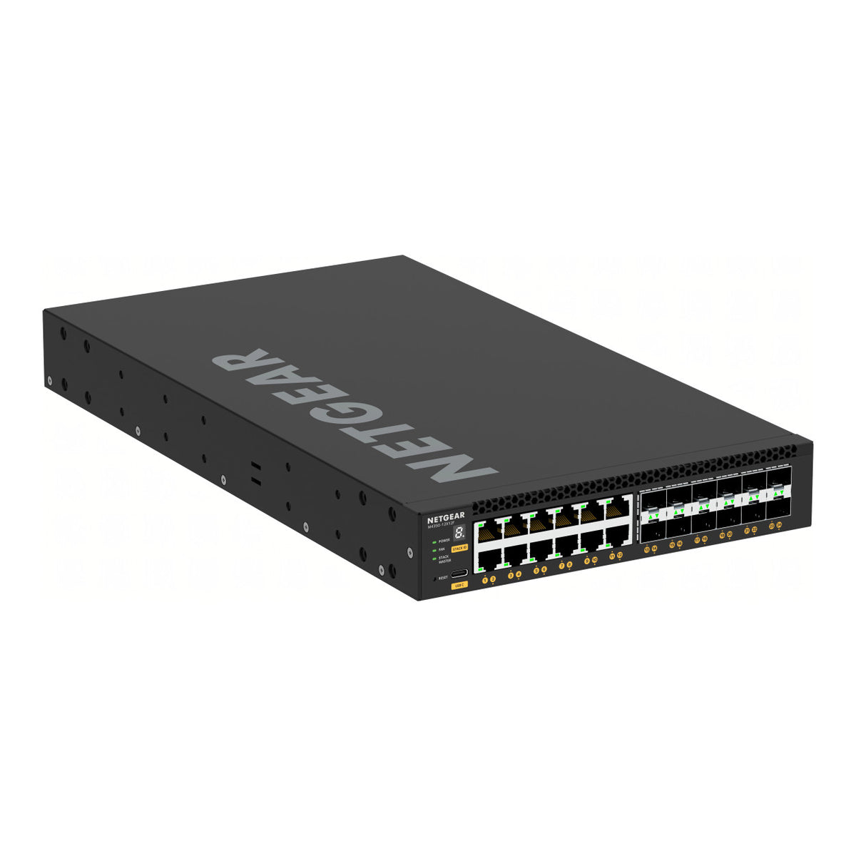 Netgear M4350-12X12F 24-Port 10G RJ45 SFP+ Managed AV Network Switch XSM4324-100NES