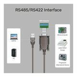 Unitek 1.5m USB 2.0 to RS422/485 DB9M Serial Cable Y-108301-1.5M