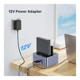 Unitek Dual-Bay SATA Docking Station Y-3027GY01-EU
