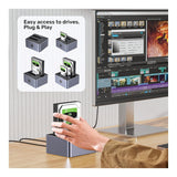 Unitek Dual-Bay SATA Docking Station Y-3027GY01-EU