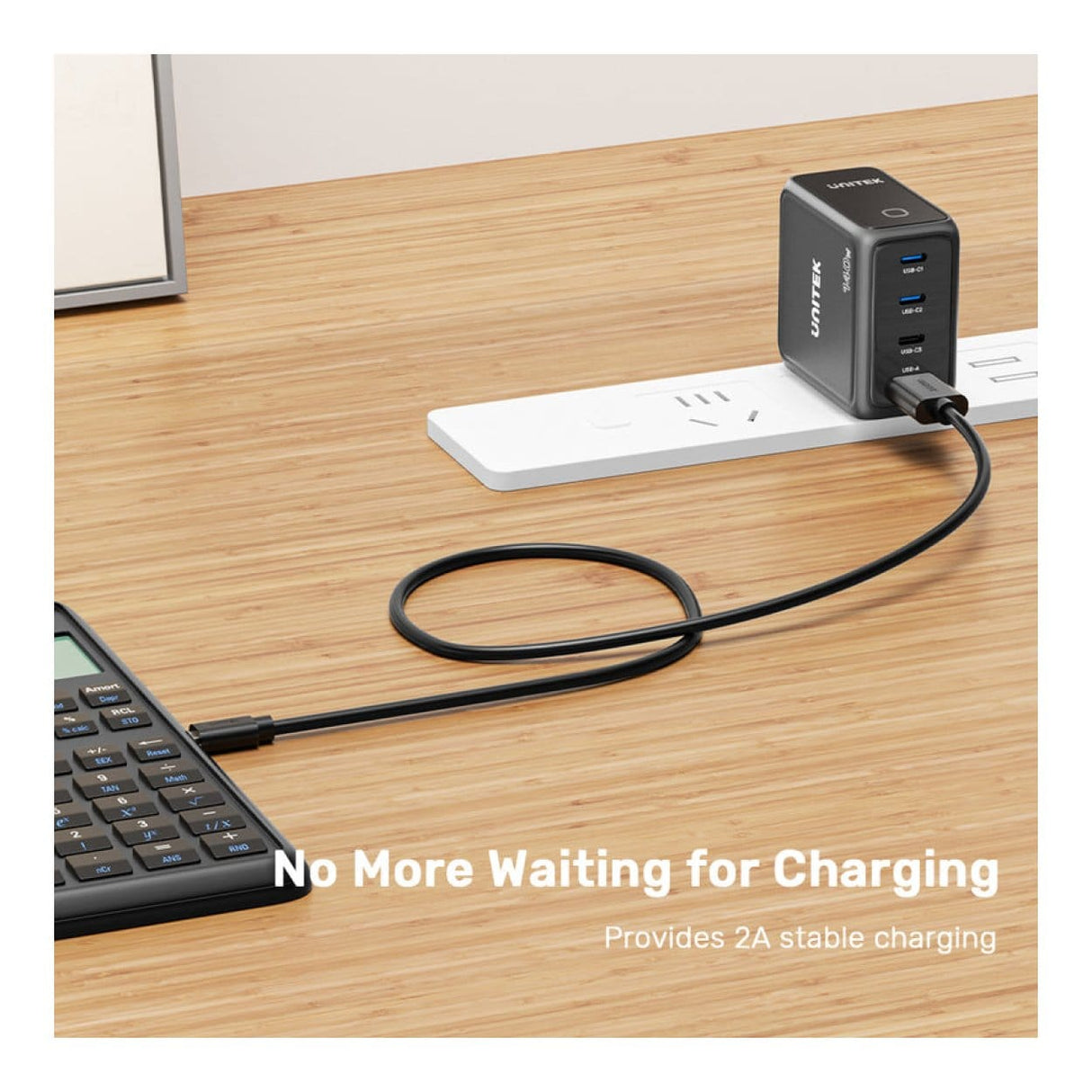 Unitek Type-A Male to Mini USB Cable 3m Y-C1433EBK