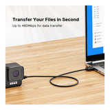 Unitek Type-A Male to Mini USB Cable 3m Y-C1433EBK