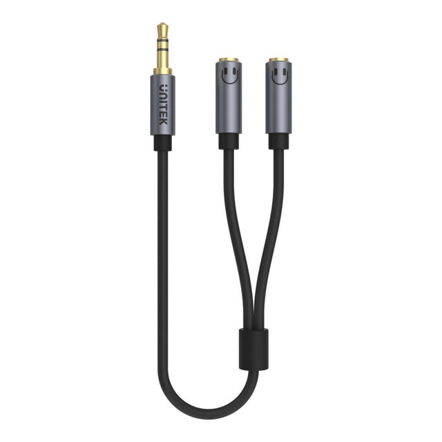 Unitek Y-C956ABK Headphone Splitter Cable