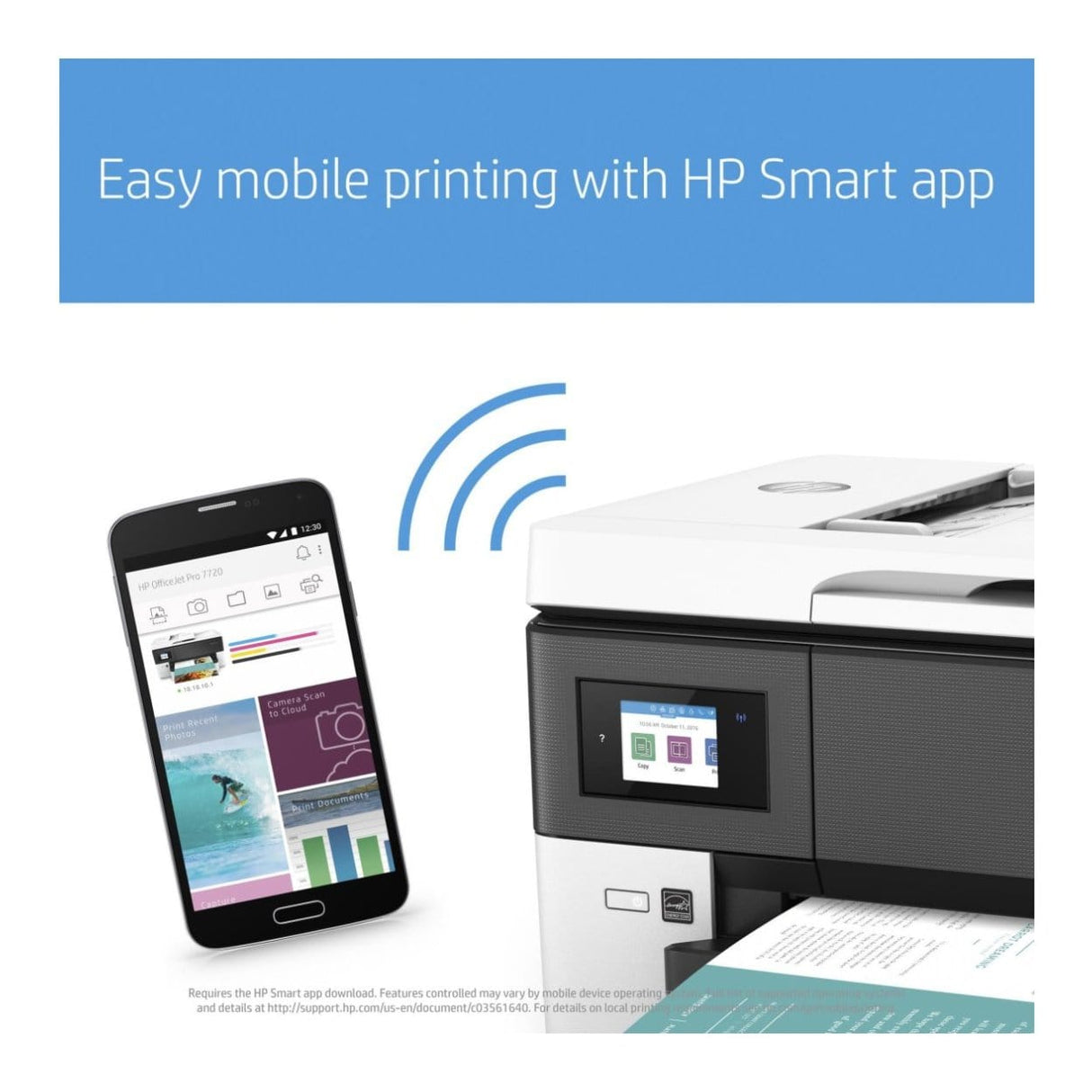 HP OfficeJet Pro 7720 A3 Multifunction Colour Inkjet Business Printer Y0S18A