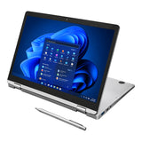 Mecer Move YA13Q50 13.3-inch FHD 2-in-1 Laptop - Intel Celeron N4120 128GB SSD 4GB RAM LTE Win 11 Home