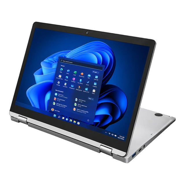Mecer Move YA13Q50 13.3-inch FHD 2-in-1 Laptop - Intel Celeron N4120 128GB SSD 4GB RAM LTE Win 11 Home
