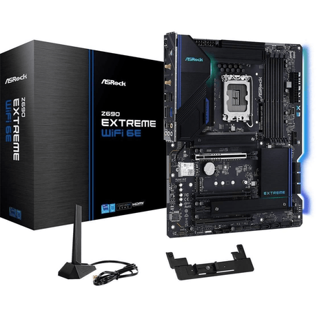 ASRock Z690 Extreme WiFi 6E Intel Socket LGA 1700 ATX Motherboard Z690-EXTREME-WIFI6E