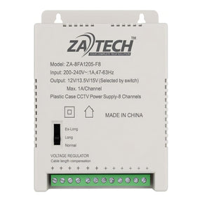 Securnix 8-channel CCTV Power Supply Unit ZA-8FA1205-F8