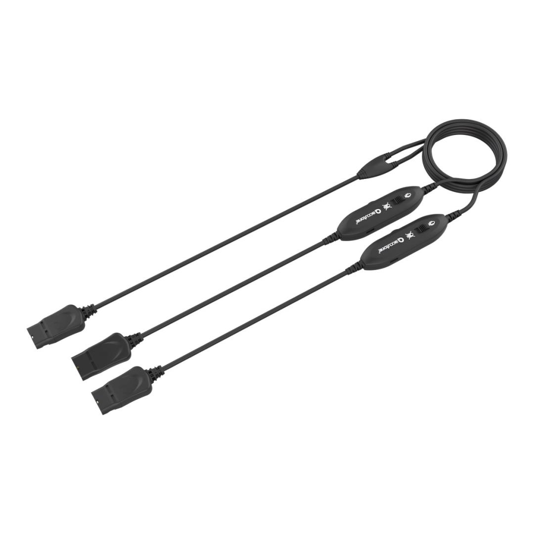 Accutone Training Y-Cord Headphone Cable ZE-Y-CORD-MUTE