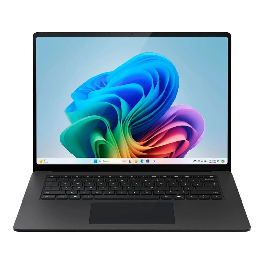 Microsoft Surface 7 15-Inch PixelSense AI Laptop - Snapdragon X Elite 1TB SSD 32GB RAM Win 11 Pro Black