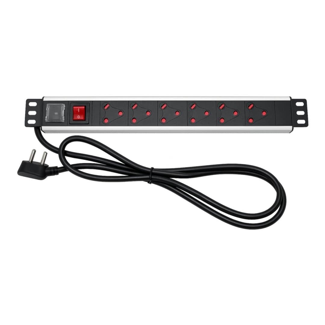 Zone Enclosures 6-Way Metal PDU ZPD-6WPD-B-NE – FirstShop