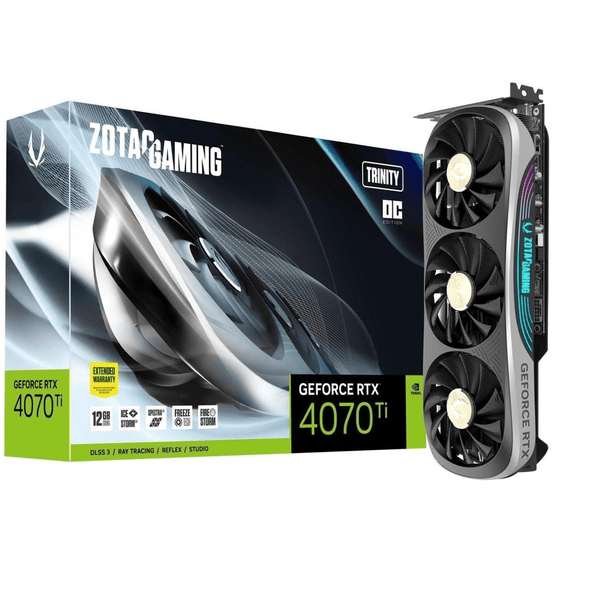 Zotac Nvidia GeForce RTX 4070 Ti Trinity OC 12GB GDDR6X Graphics