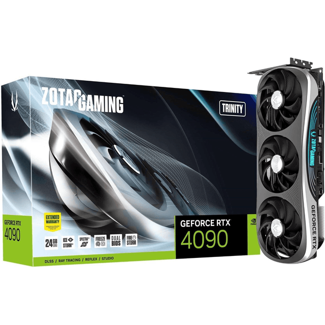Zotac Nvidia GeForce RTX 4090 Trinity 24GB GDDR6X Graphics Card ZT-D40900D-10P