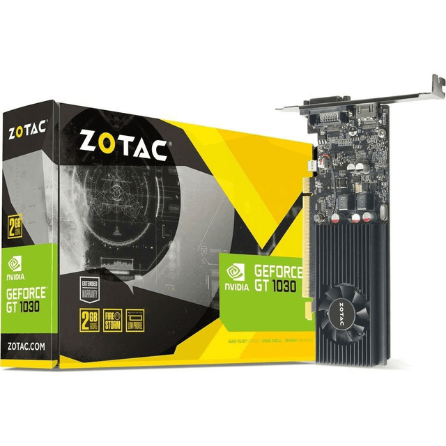 Zotac Nvidia GeForce GT 1030 2GB GDDR5 Graphics Card ZT-P10300A-10L