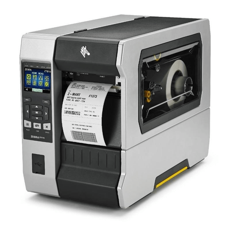 Zebra ZT610 Thermal Transfer Label Printer 203 x 203 DPI Wired and Wireless ZT61042-T0E01C0Z