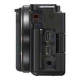 Sony ZV-E10 Mirrorless Camera with 16-50mm f/3.5-5.6 II Lens ZV-E10KB