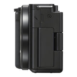 Sony ZV-E10 Mirrorless Camera with 16-50mm f/3.5-5.6 II Lens ZV-E10KB
