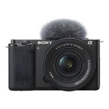 Sony ZV-E10 Mirrorless Camera with 16-50mm f/3.5-5.6 II Lens ZV-E10KB