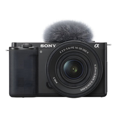 Sony ZV-E10 Mirrorless Camera with 16-50mm f/3.5-5.6 II Lens ZV-E10KB
