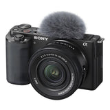 Sony ZV-E10 Mirrorless Camera with 16-50mm f/3.5-5.6 II Lens ZV-E10KB
