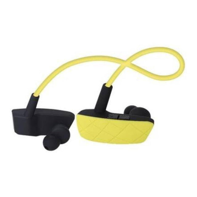 Geeko Sporty Wireless Bluetooth Earphone Yellow ZW-05-YLW