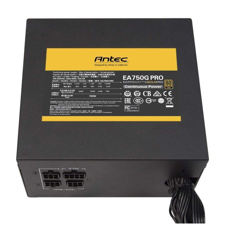 Antec EA750G Pro power supply unit 750 W Black
