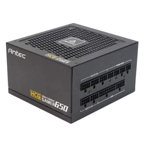 Antec HCG650 Gold 80 PLUS Gold 650W 24-pin ATX Black Power Supply 0-761345-11631-2