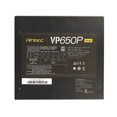 Antec VP550P Plus 80 PLUS 550W Black Power Supply 0-761345-11670-1