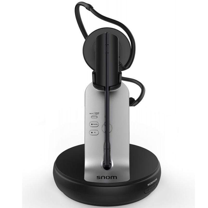 Snom A170 Over the Ear Noise Cancellation Wireless DECT Headset Black 4387