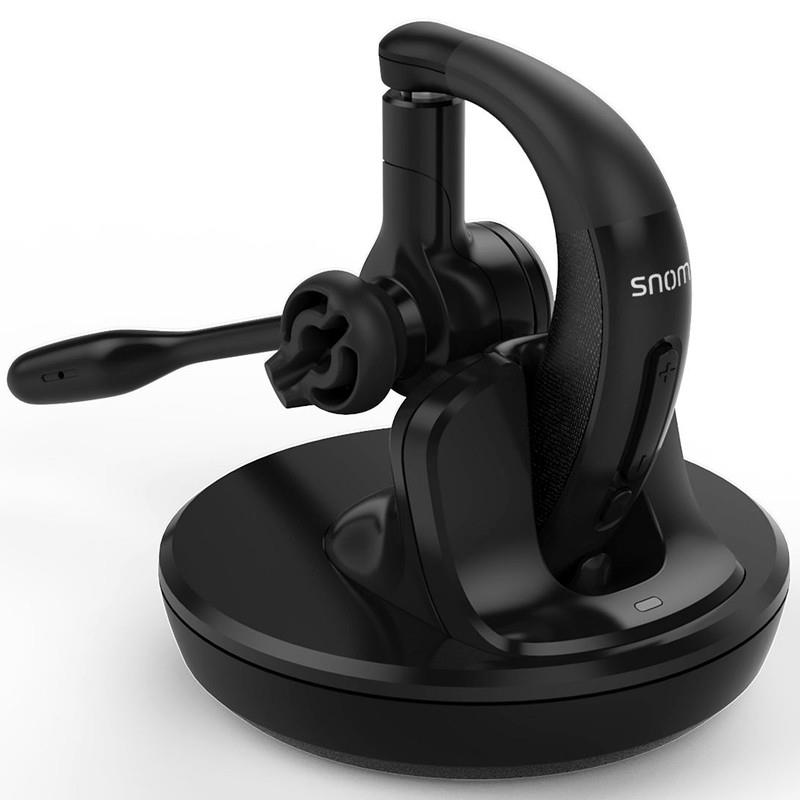 Snom A150 Over the Ear Noise Cancellation Wireless DECT Headset Black 4388