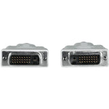 Hama DVI Dual Link Connecting Cable 1.8m Grey 00045077