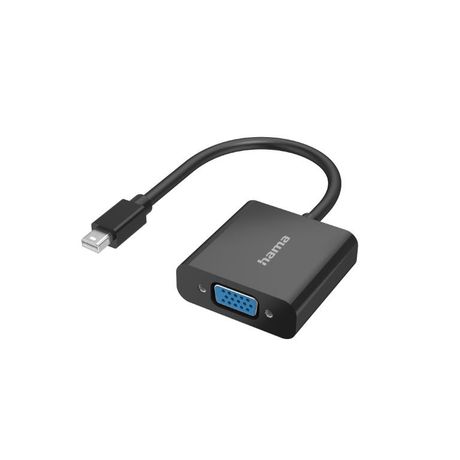 Hama Mini DisplayPort Plug to VGA Socket Video Adapter 00200333
