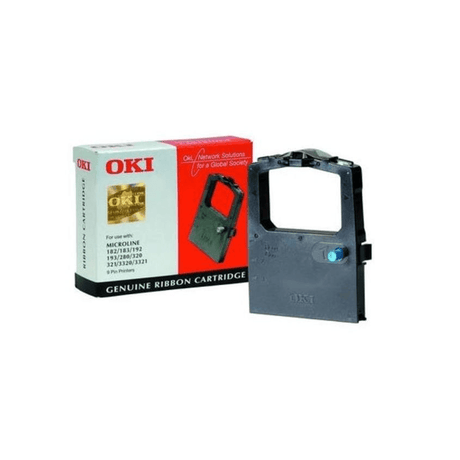 OKI Black Ink Ribbon for ML192/ML193 3 million pages 01108002