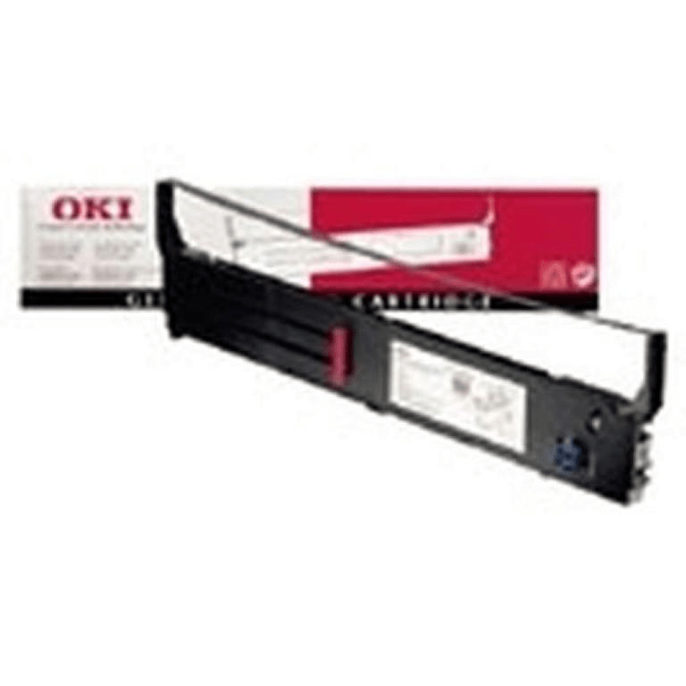OKI Black Ink Ribbon for ML4410 (2 x 9-Pin) 15 million pages 01171302