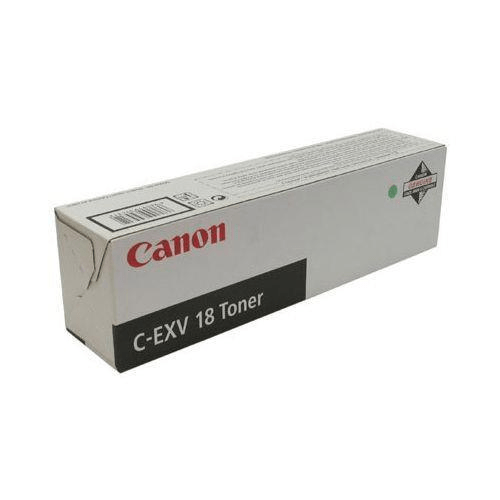 Canon C-EVX 18 Black Toner Cartridge 8,400 Pages Original 0386B002 Single-pack