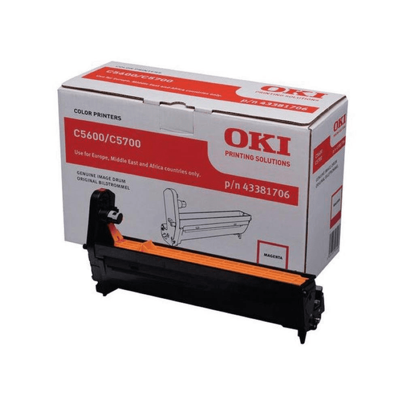 OKI 43381706 Magenta Image Printer Drum Original Single-pack