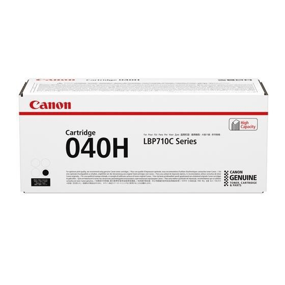 Canon 040H Black Toner Cartridge 12,500 pages Original 0461C001 Single-pack