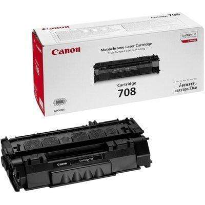 Canon 708H Black Toner Cartridge 6,000 Pages Original 0917B002 Single-pack