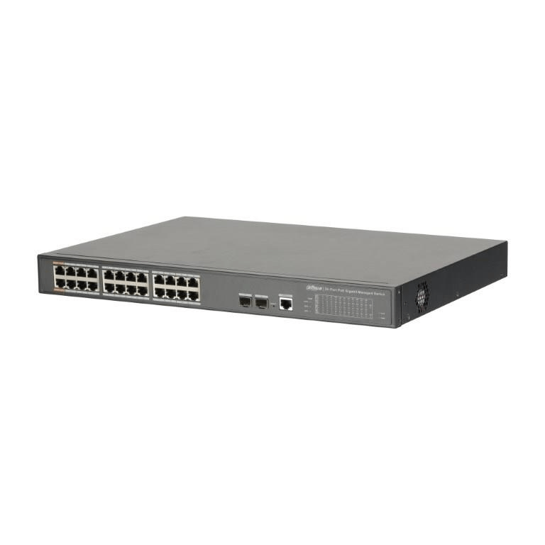 Dahua PFS4226-24GT-240 24-port PoE Gigabit Managed Switch 1.0.01.20.10348