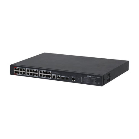 Dahua 24-port Managed Fast Ethernet Switch with Intelligent 240W PoE DH-PFS4226-24ET-240