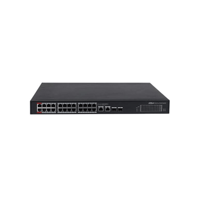 Dahua 24-port Unmanaged Gigabit Switch with Intelligent 240W PoE DH-PFS3228-24GT-240