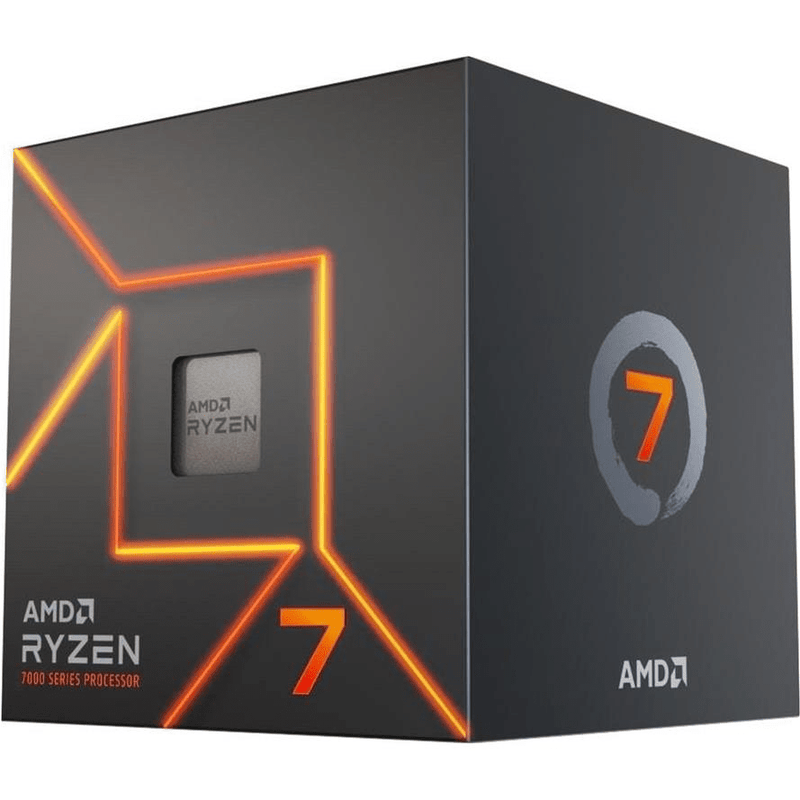 AMD Ryzen 7700 CPU - AMD Ryzen 7 8-core Socket AM5 5.3GHz Processor 100-100000592BOX