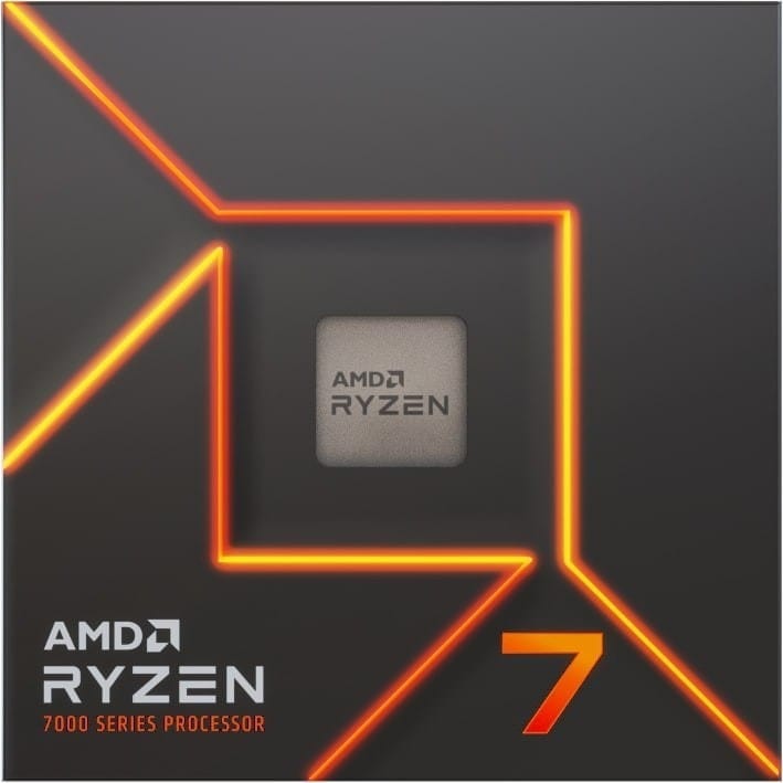 AMD Ryzen 7700 CPU - AMD Ryzen 7 8-core Socket AM5 5.3GHz
