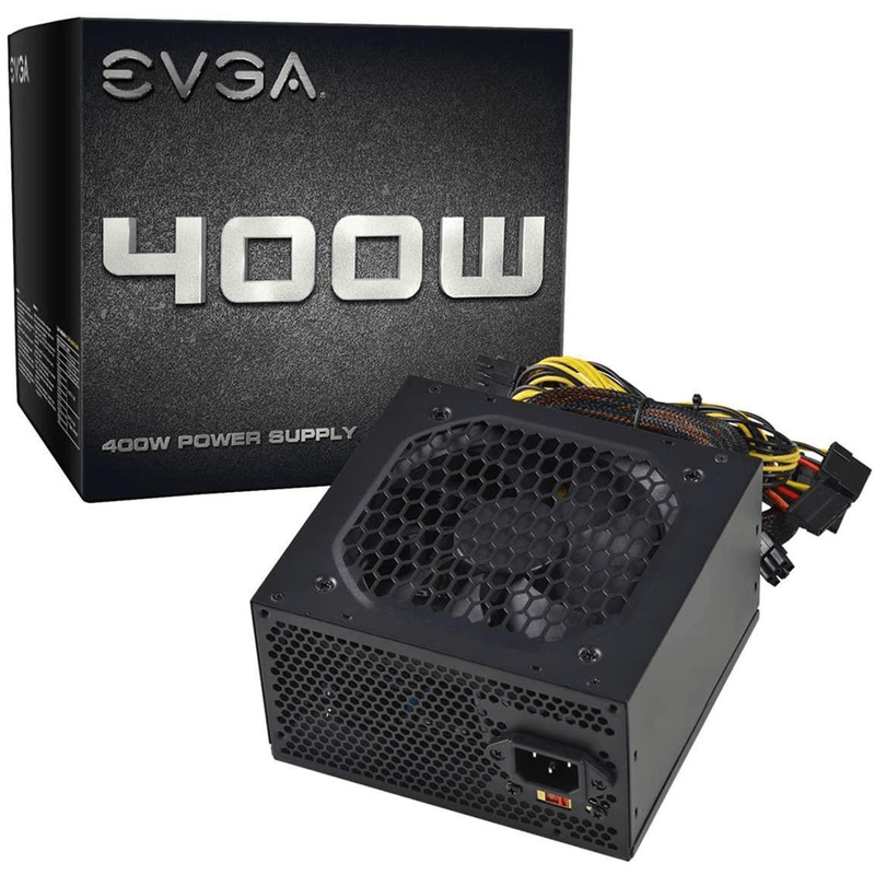 EVGA 400W 24-pin ATX Power Supply Black 100-N1-0400-L1