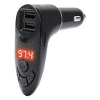 Manhattan Sound Science Bluetooth FM Transmitter 2 Port Car Charger 102315